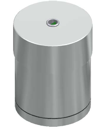 2-inch x 2-inch NaI(Tl) SiPM Detector assembly