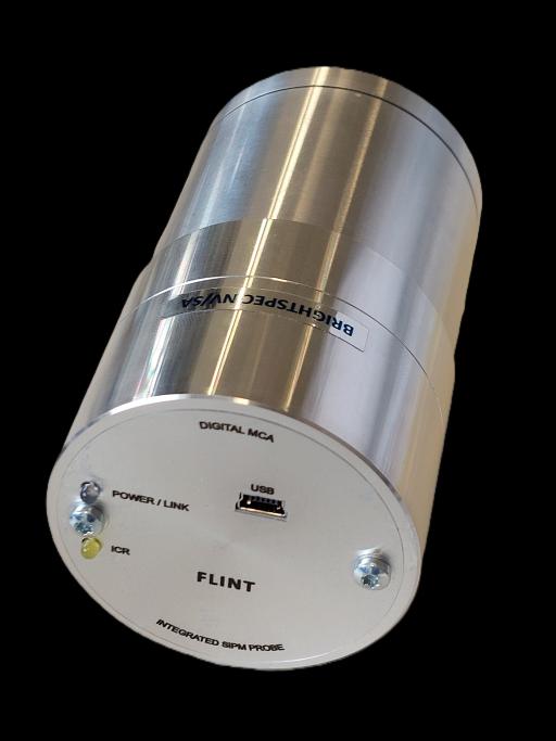 FLINT integrated-detector information read on connection.