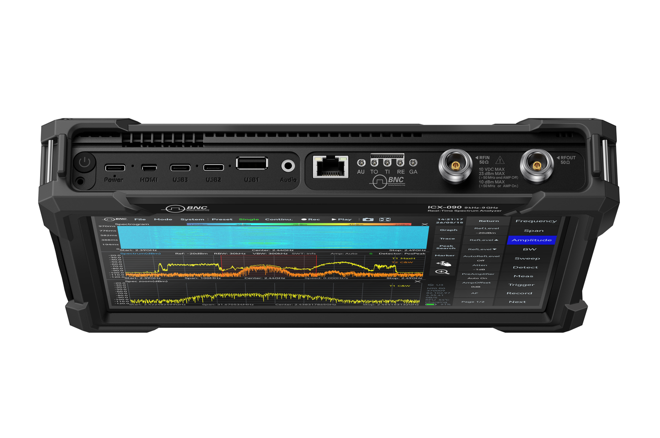 ICX-FieldHawk handheld top connector panel