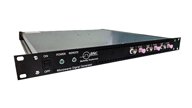 Model 865B-M-40-X multi-channel wideband synthesizer, 1U