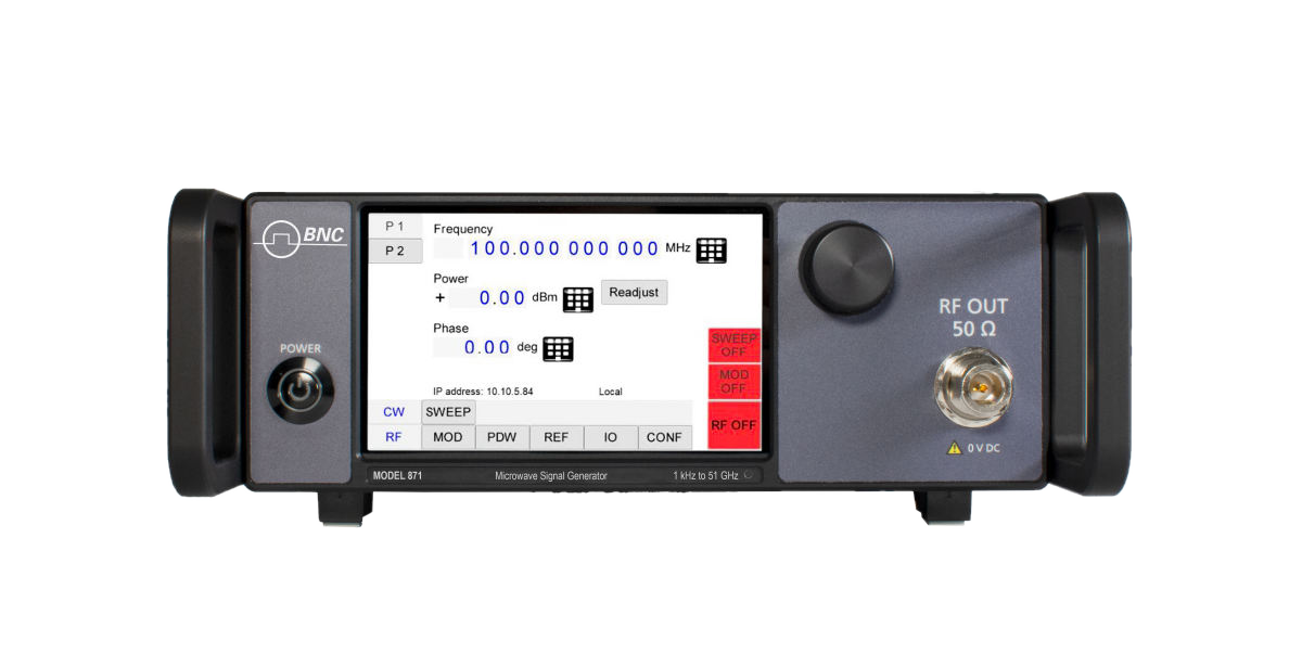 Model 871 signal generator, 10 MHz to 51 GHz
